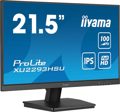 iiyama ProLite XU2293HSU-B7 Monitor PC 54,6 cm (21.5") 1920 x 1080 Pixel Full HD LED Nero [XU2293HSU-B7]