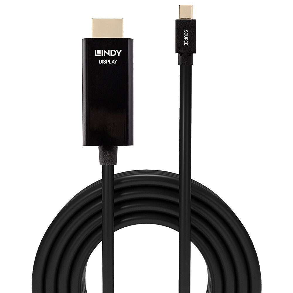 Lindy 36926 cavo e adattatore video 1 m HDMI tipo A (Standard) Mini DisplayPort Nero [LINDY36926]