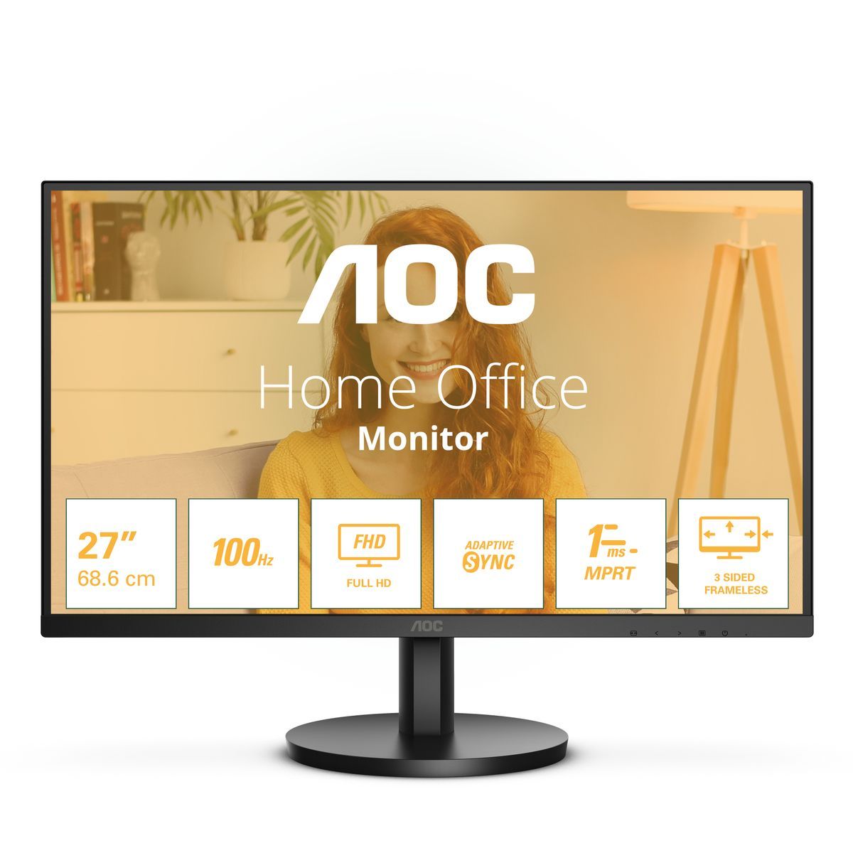 AOC B3 27B3HMA2 LED display 68,6 cm (27") 1920 x 1080 Pixel Full HD LCD Nero [27B3HMA2]