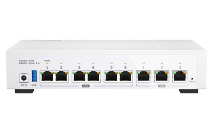 QNAP QHora-322 router cablato 2.5 Gigabit Ethernet, 10 Gigabit Ethernet Bianco [QHORA-322]