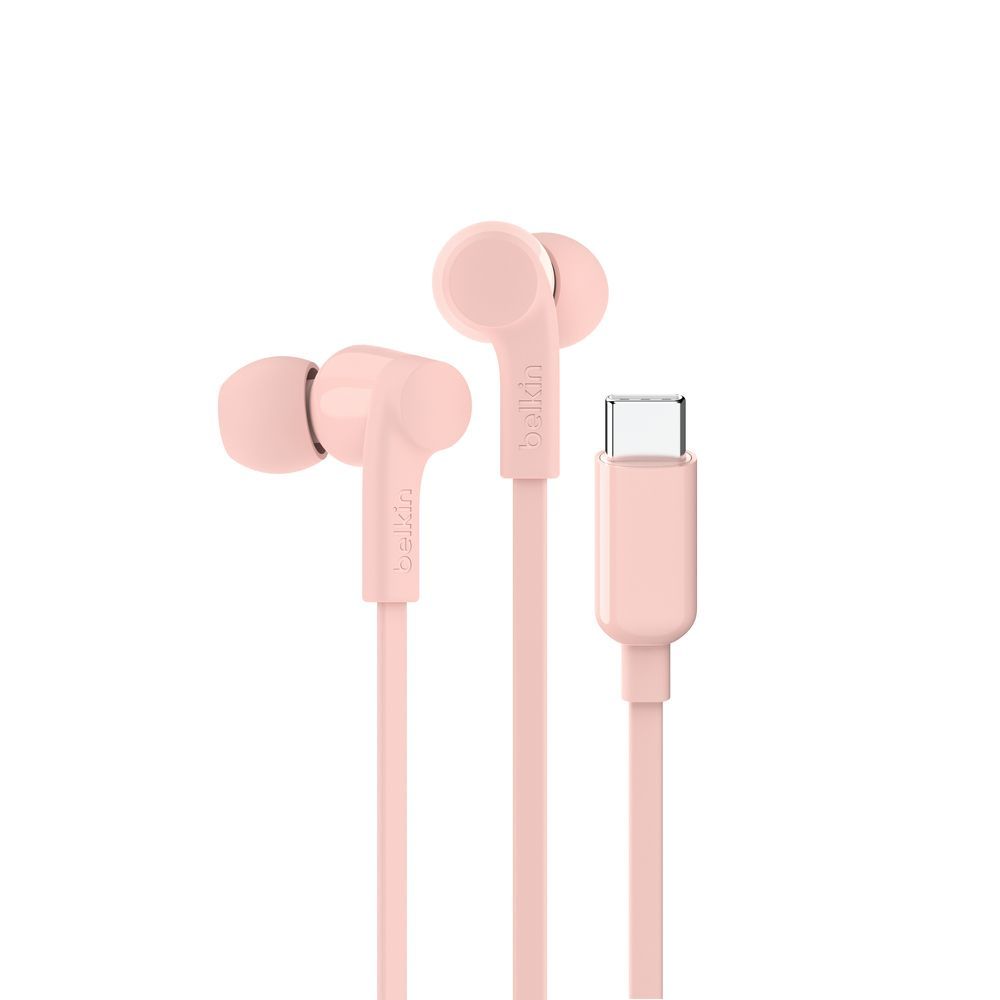 Belkin SoundForm Auricolare Cablato In-ear Musica/Giornaliera USB tipo-C Rosa [G3H0002HQPKV2]