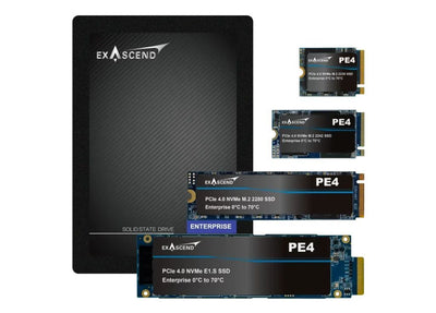 Exascend PE4 7,68 TB U.2 PCI Express 4.0 NVMe 3D TLC [EXPE4U7680GB]