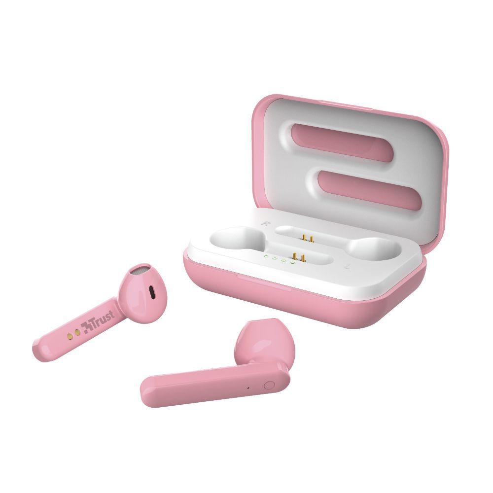 Trust Primo Auricolare True Wireless Stereo (TWS) In-ear Musica e Chiamate Bluetooth Rosa [23782]