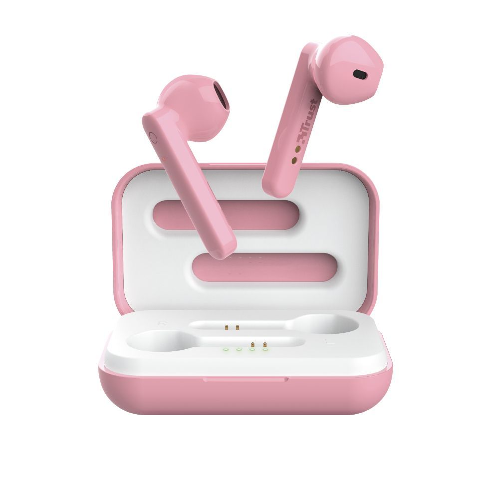 Trust Primo Auricolare True Wireless Stereo (TWS) In-ear Musica e Chiamate Bluetooth Rosa [23782]