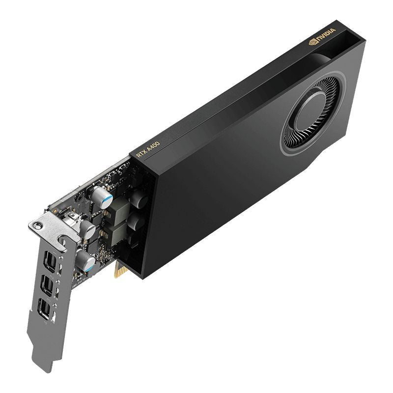 PNY VCNRTXA400-SB scheda video NVIDIA RTX A400 4 GB GDDR6 [VCNRTXA400-SB]