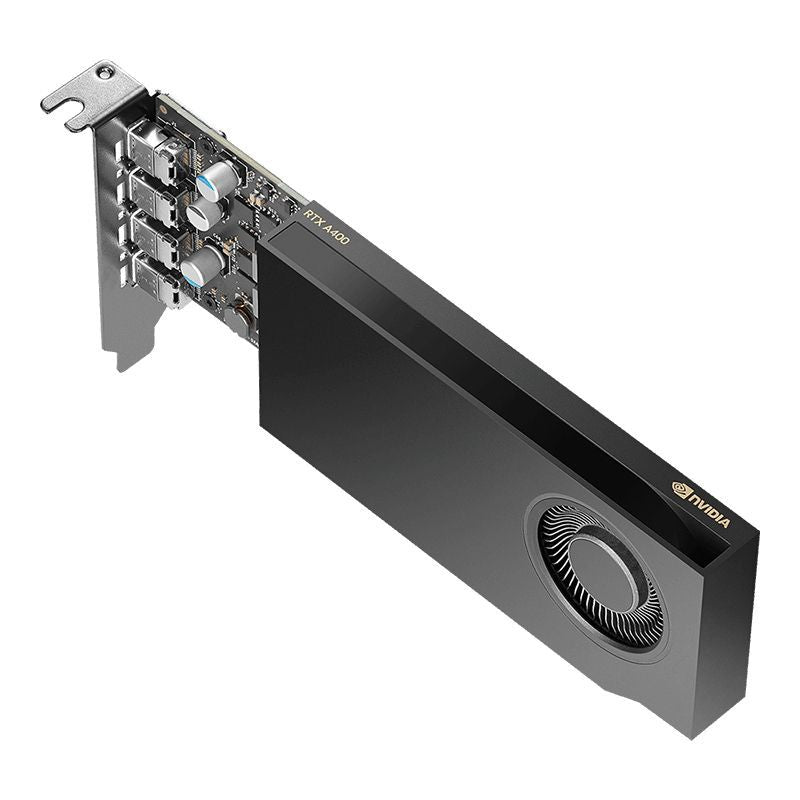 PNY VCNRTXA400-SB scheda video NVIDIA RTX A400 4 GB GDDR6 [VCNRTXA400-SB]