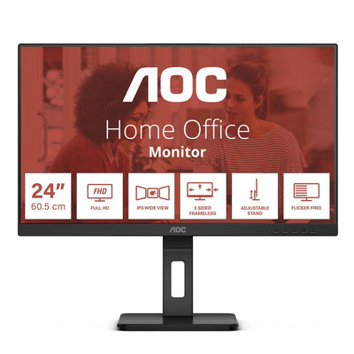 AOC E3 24E3QAF Monitor PC 60,5 cm (23.8") 1920 x 1080 Pixel Full HD LCD Nero [24E3QAF]