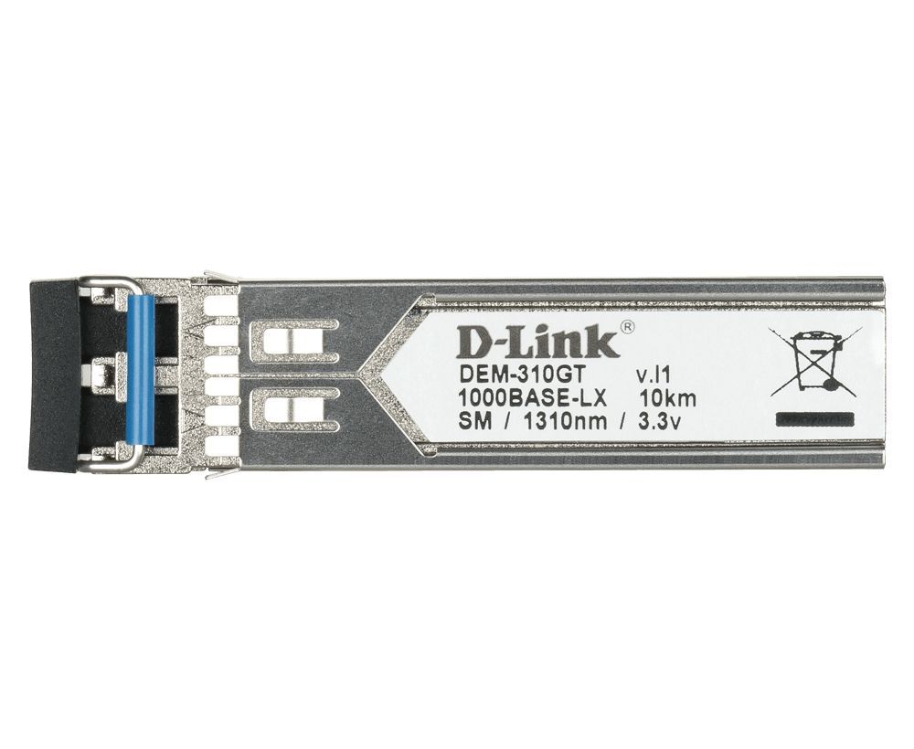 D-Link DEM-310GT modulo del ricetrasmettitore di rete Rame 1000 Mbit/s SFP 1310 nm [DEM-310GT/10]