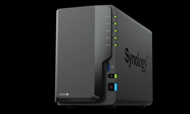 Synology DiskStation DS224+ server NAS e di archiviazione Desktop Intel Celeron J4125 2 GB DDR4 Nero [DS224+]
