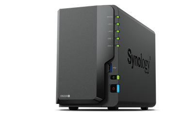 Synology DiskStation DS224+ server NAS e di archiviazione Desktop Intel Celeron J4125 2 GB DDR4 Nero [DS224+]