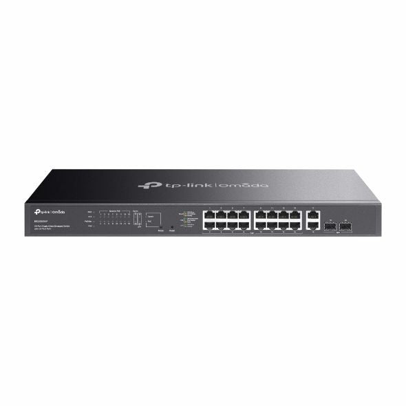 TP-Link Omada ES220GMP switch di rete Gestito L2 Gigabit Ethernet (10/100/1000) Supporto Power over Ethernet (PoE) Nero [ES220GMP]