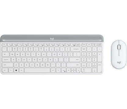 Logitech MK470 Kit Mouse e Tastiera, Layout Italiano Qwerty [920-009197]