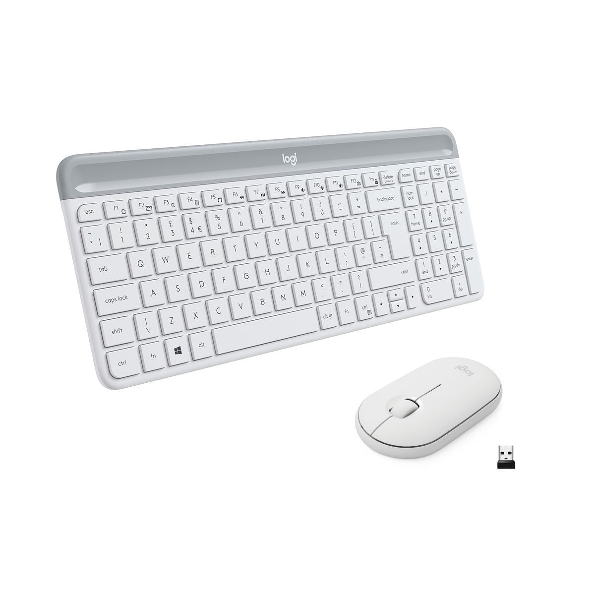 Logitech MK470 Kit Mouse e Tastiera, Layout Italiano Qwerty [920-009197]