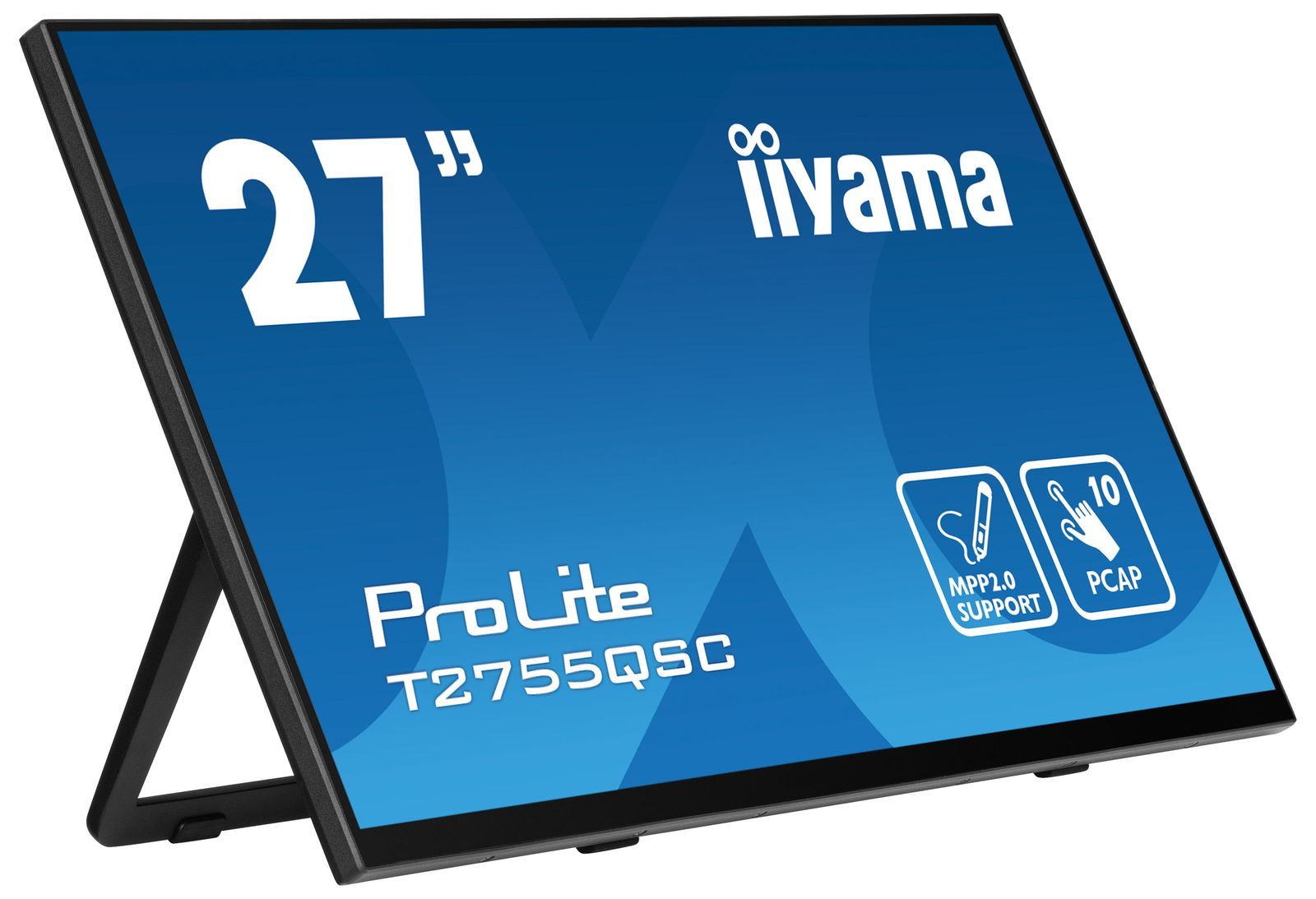 iiyama ProLite T2755QSC-B1 Monitor PC 68,6 cm (27") 2560 x 1440 Pixel Full HD LCD Touch screen Nero [T2755QSC-B1]