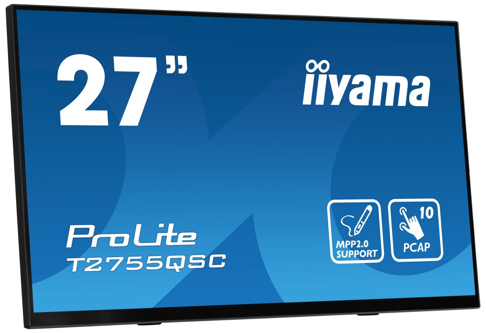 iiyama ProLite T2755QSC-B1 Monitor PC 68,6 cm (27") 2560 x 1440 Pixel Full HD LCD Touch screen Nero [T2755QSC-B1]