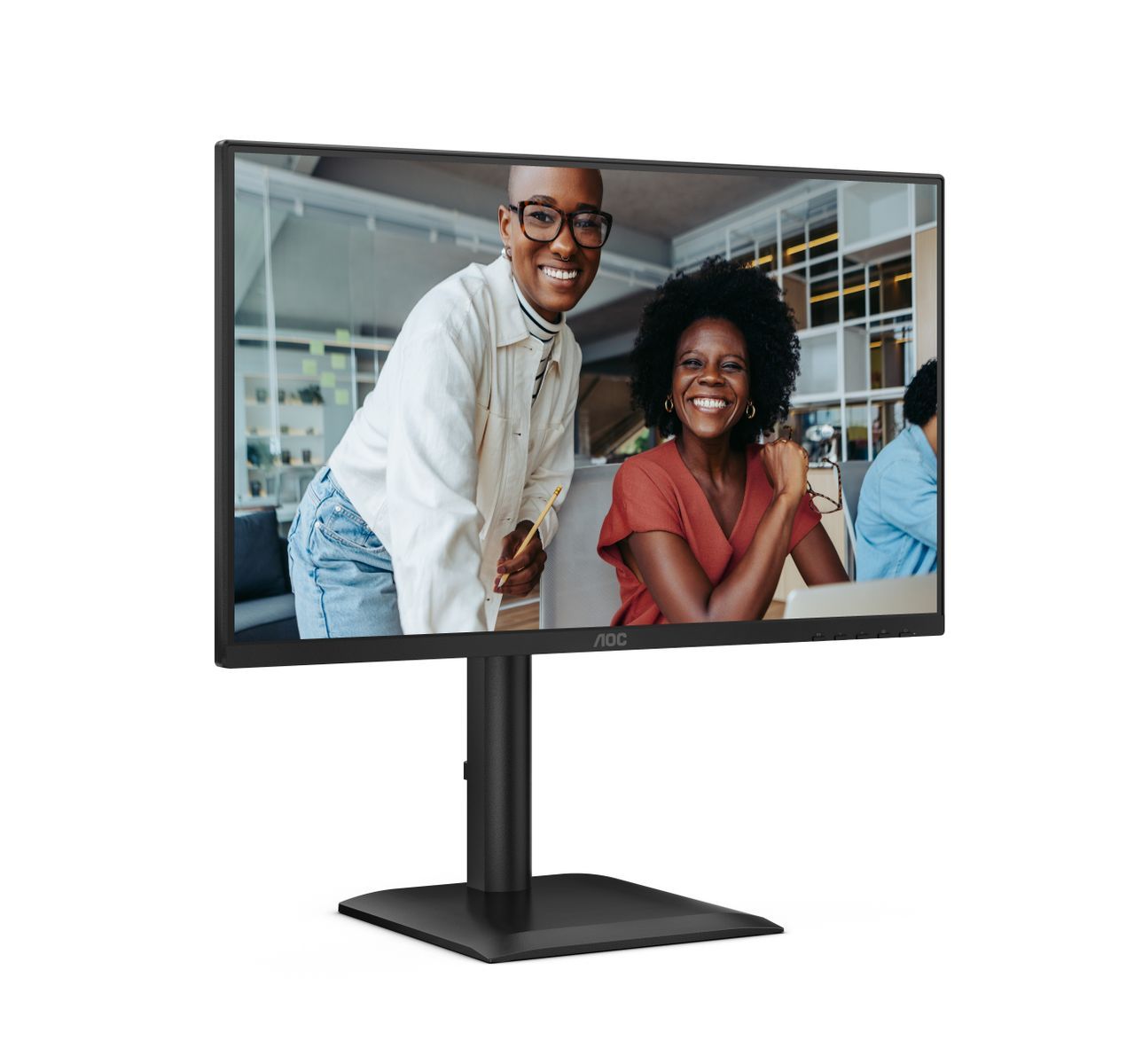 AOC MONITOR 23,8 LED IPS FHD 16:9 4MS 300 CDM 120hz, PIVOT, VGA/DP/HDMI, MULTIMEDIALE [24E4U]