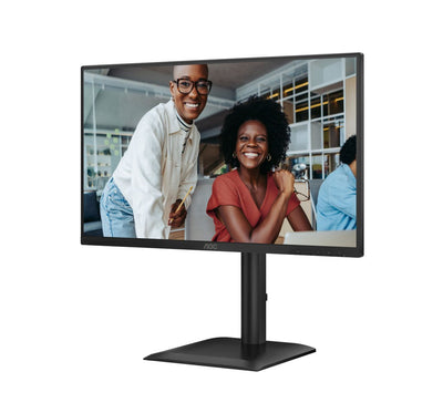 AOC MONITOR 23,8 LED IPS FHD 16:9 4MS 300 CDM 120hz, PIVOT, VGA/DP/HDMI, MULTIMEDIALE [24E4U]