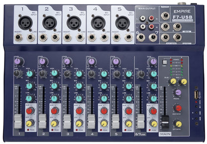 Empire Media F7-USB 7 canali Multicolore [EMSP.F7USB]