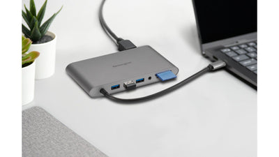 Kensington Docking station portatile senza driver doppia uscita video UH1440P USB-C 5 Gbps  DP/HDMI/VGA [K33853WW]