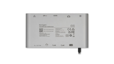 Kensington Docking station portatile senza driver doppia uscita video UH1440P USB-C 5 Gbps  DP/HDMI/VGA [K33853WW]