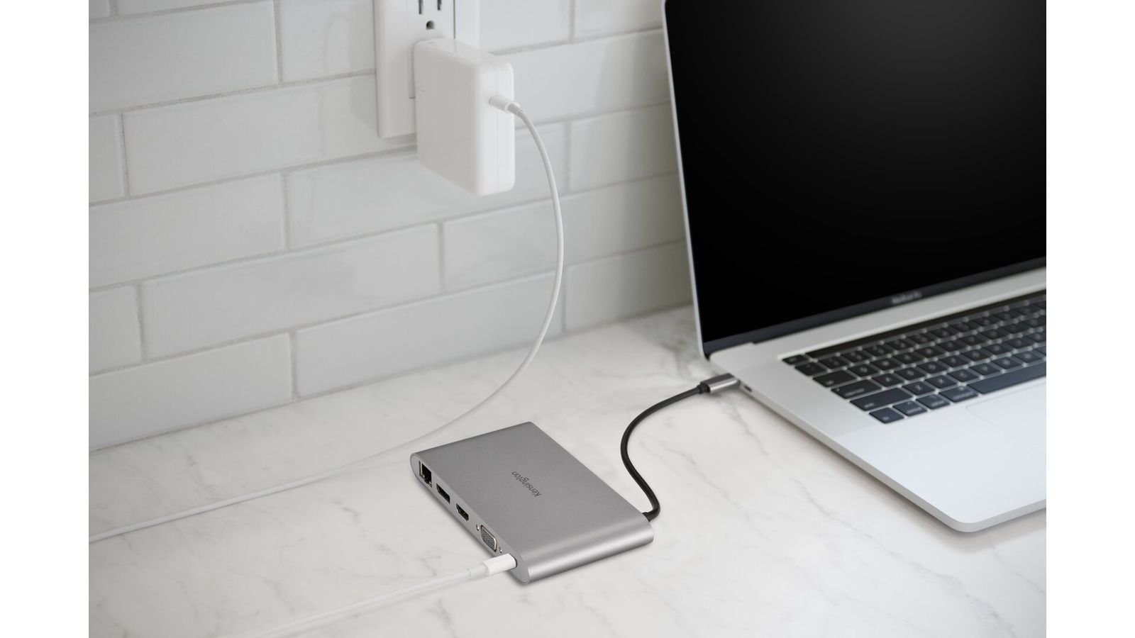 Kensington Docking station portatile senza driver doppia uscita video UH1440P USB-C 5 Gbps  DP/HDMI/VGA [K33853WW]