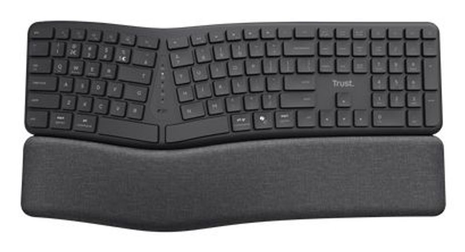Trust Keyra Tastiera wireless multi-dispositivo ergonomica [25706]