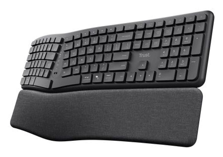 Trust Keyra Tastiera wireless multi-dispositivo ergonomica [25706]