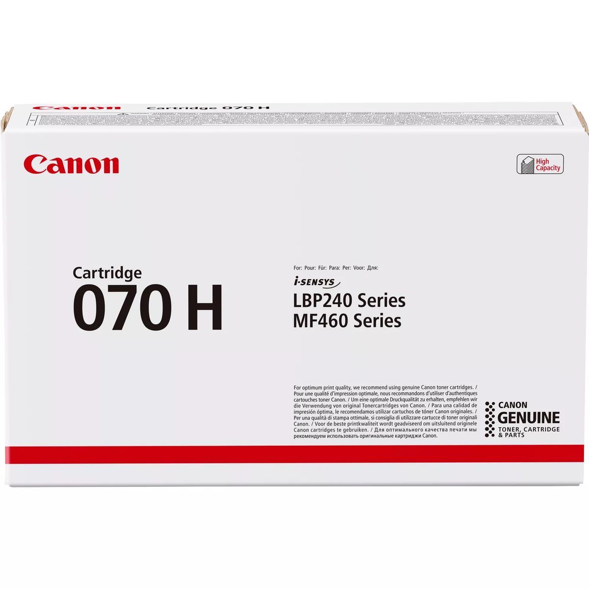 Canon 070H toner HC black ffor LBP243DW [5640C002]