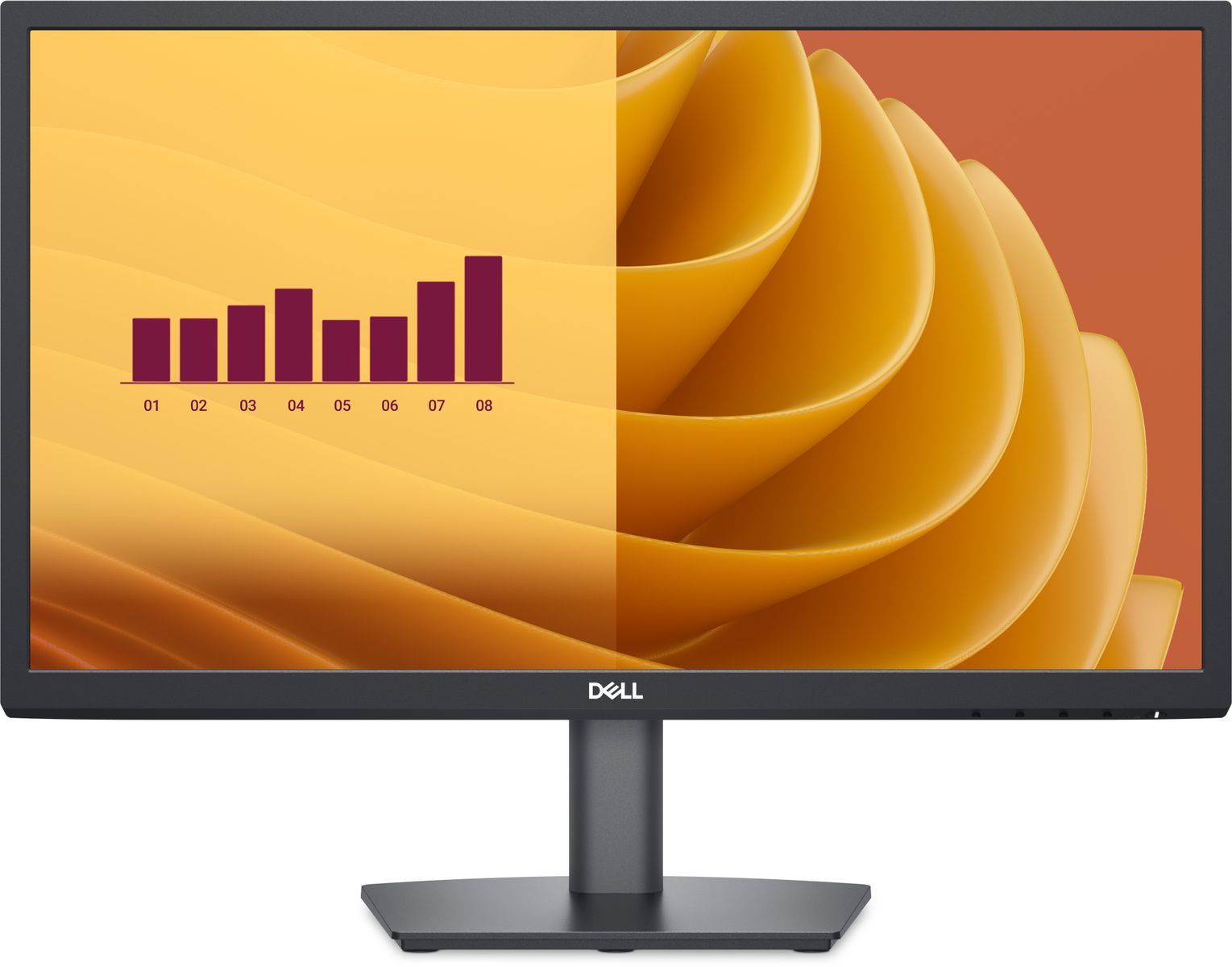DELL E Series E2225H Monitor PC 54,5 cm (21.4") 1920 x 1080 Pixel Full HD LCD Nero [DELL-E2225H]