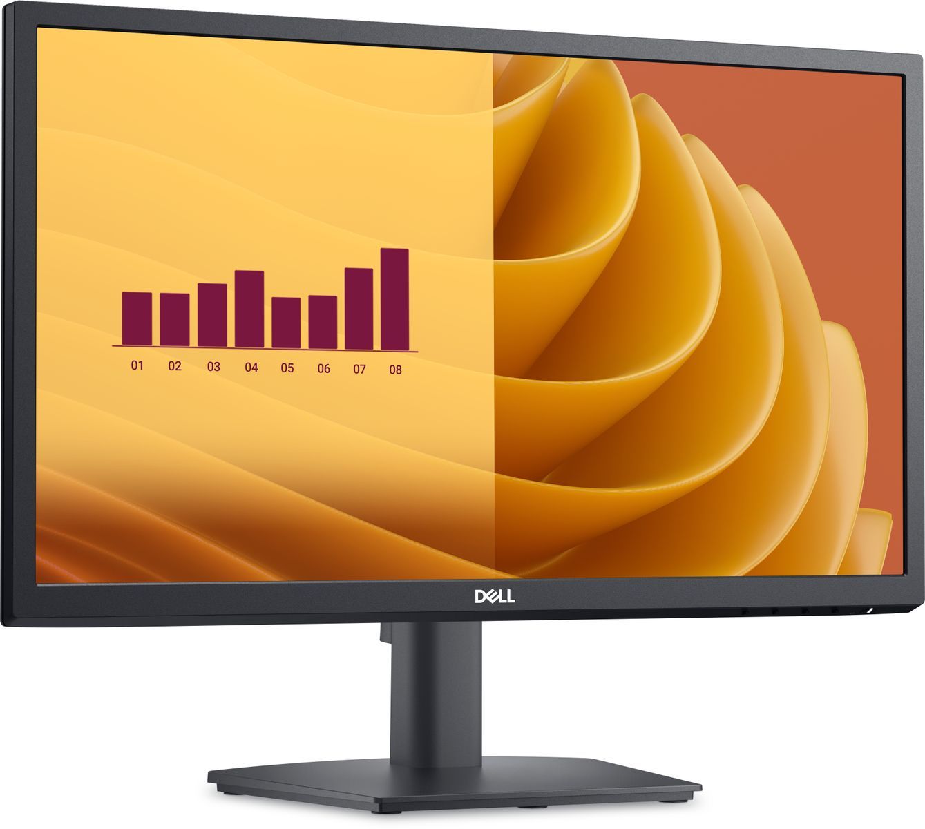 DELL E Series E2225H Monitor PC 54,5 cm (21.4") 1920 x 1080 Pixel Full HD LCD Nero [DELL-E2225H]