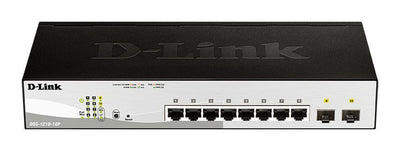 D-Link DGS-1210-10P Gestito L2 Gigabit Ethernet (10/100/1000) Supporto Power over Ethernet (PoE) 1U Nero [DGS-1210-10P/E]