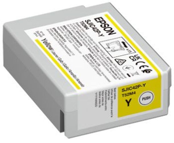 Epson SJIC42P-Y cartuccia d'inchiostro 1 pz Originale Giallo [C13T52M440]