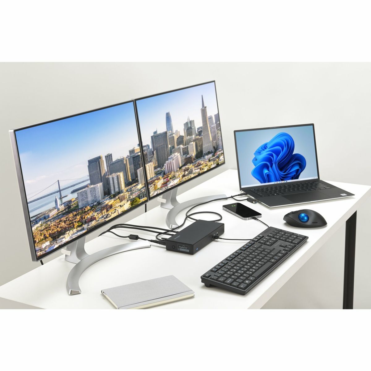 Kensington Docking station doppio 4K USB-C e USB-A SD4781P EQ [K33603EU]
