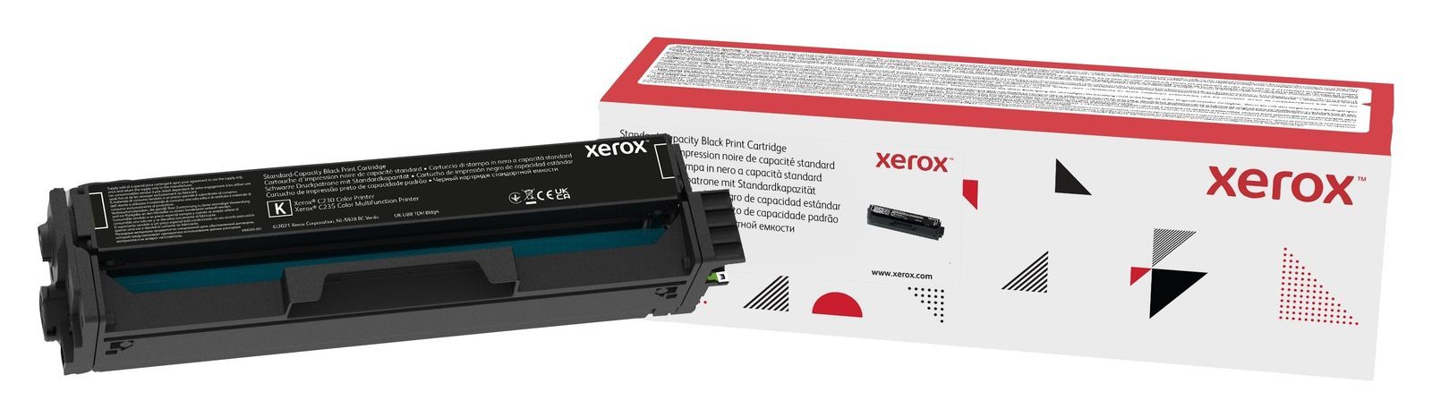 Xerox Cartuccia toner Nero a Capacità standard da 1500 Pagine per Stampante a colori  C230/multifunzione a colori  C235 (006R04383) [006R04383]
