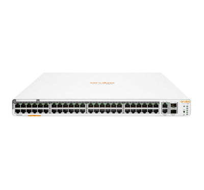 HPE Aruba Networking Networking Instant On Switch 40p Gigabit CL4 8p Gigabit CL6 PoE 2p 10GBT 2p SFP+ 600W 1960 [JL809A#ABB]
