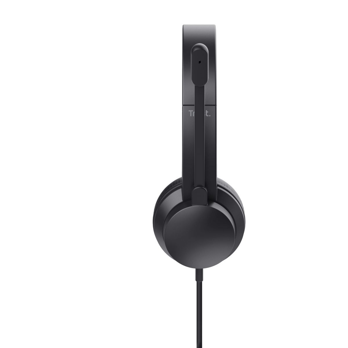 Trust HS-201 Auricolare Cablato A Padiglione Ufficio USB tipo A Nero [25373]