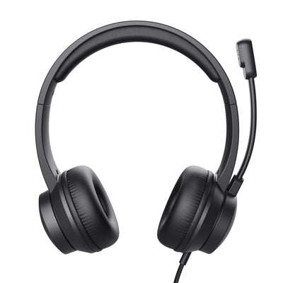 Trust HS-201 Auricolare Cablato A Padiglione Ufficio USB tipo A Nero [25373]