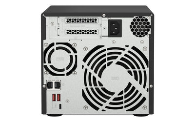 QNAP TS-473A NAS Tower Ryzen Embedded V1500B 8 GB DDR4 0 TB QNAP Turbo System Nero [TS-473A-8G]