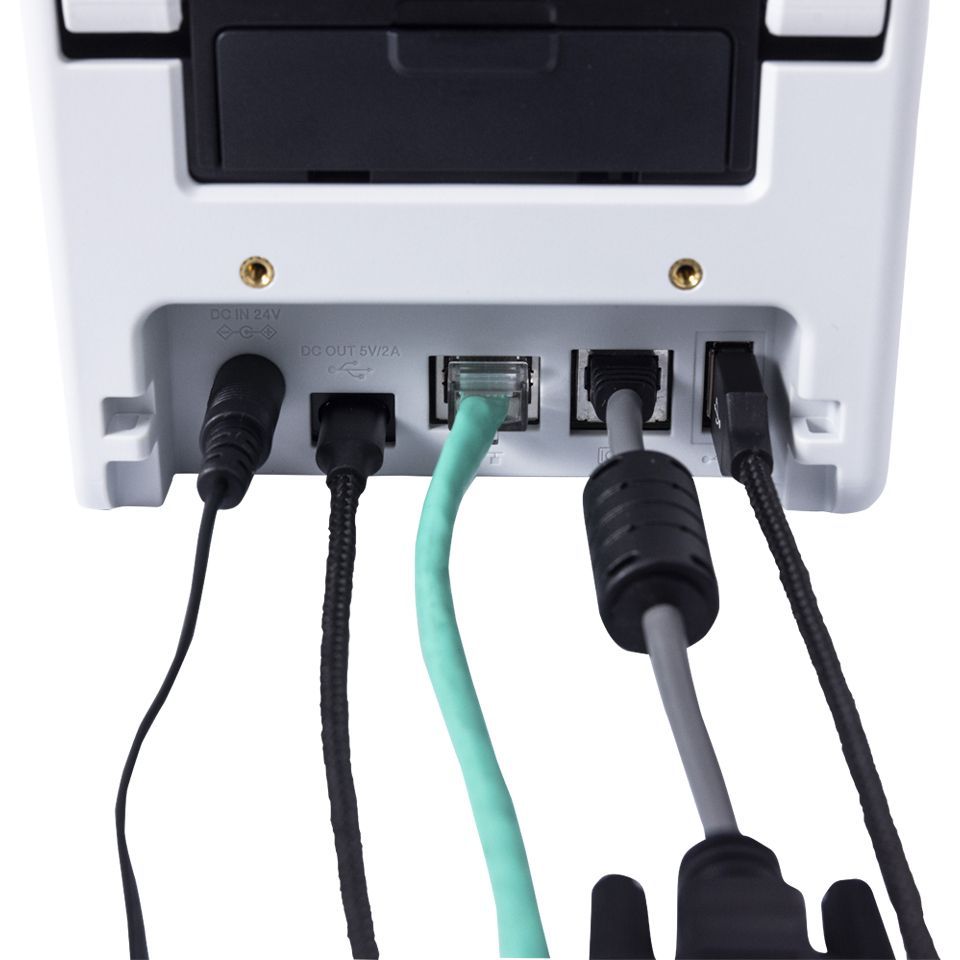 Brother TD-2320D203 stampante per etichette (CD) Termica diretta 203 x 203 DPI 152 mm/s Cablato Collegamento ethernet LAN [TD2320D203Z1]