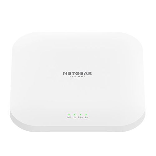 NETGEAR Insight Cloud Managed WiFi 6 AX3600 Dual Band Access Point (WAX620) 3600 Mbit/s Bianco Supporto Power over Ethernet (PoE) [WAX620-100EUS]