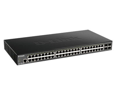 D-Link DGS-1250-52X switch di rete Gestito L3 Gigabit Ethernet (10/100/1000) Nero [DGS-1250-52X]
