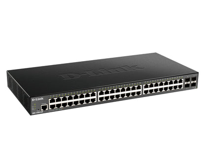 D-Link DGS-1250-52X switch di rete Gestito L3 Gigabit Ethernet (10/100/1000) Nero [DGS-1250-52X]