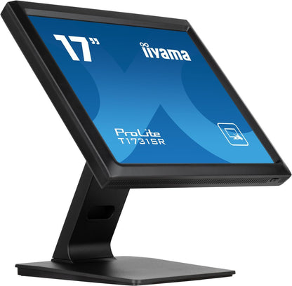 iiyama ProLite T1731SR-B1S Monitor PC 43,2 cm (17") 1280 x 1024 Pixel SXGA LCD Touch screen Nero [T1731SR-B1S]