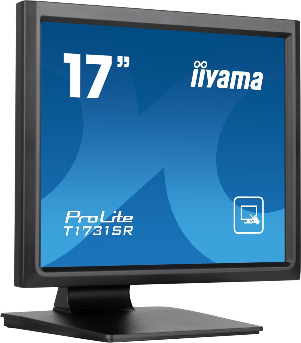 iiyama ProLite T1731SR-B1S Monitor PC 43,2 cm (17") 1280 x 1024 Pixel SXGA LCD Touch screen Nero [T1731SR-B1S]