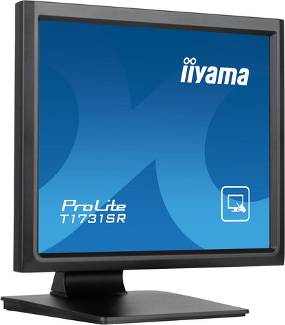 iiyama ProLite T1731SR-B1S Monitor PC 43,2 cm (17") 1280 x 1024 Pixel SXGA LCD Touch screen Nero [T1731SR-B1S]