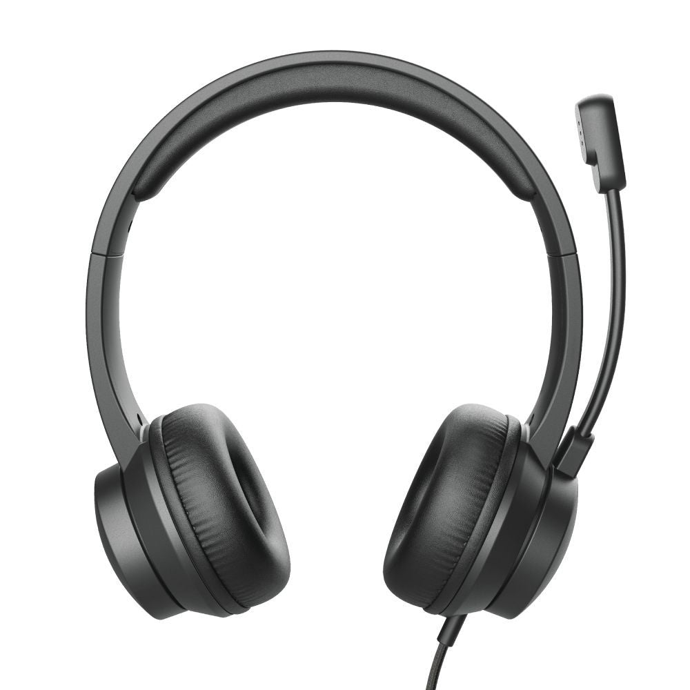 Trust HS-200 Auricolare Cablato A Padiglione Ufficio USB tipo A Nero [24186]