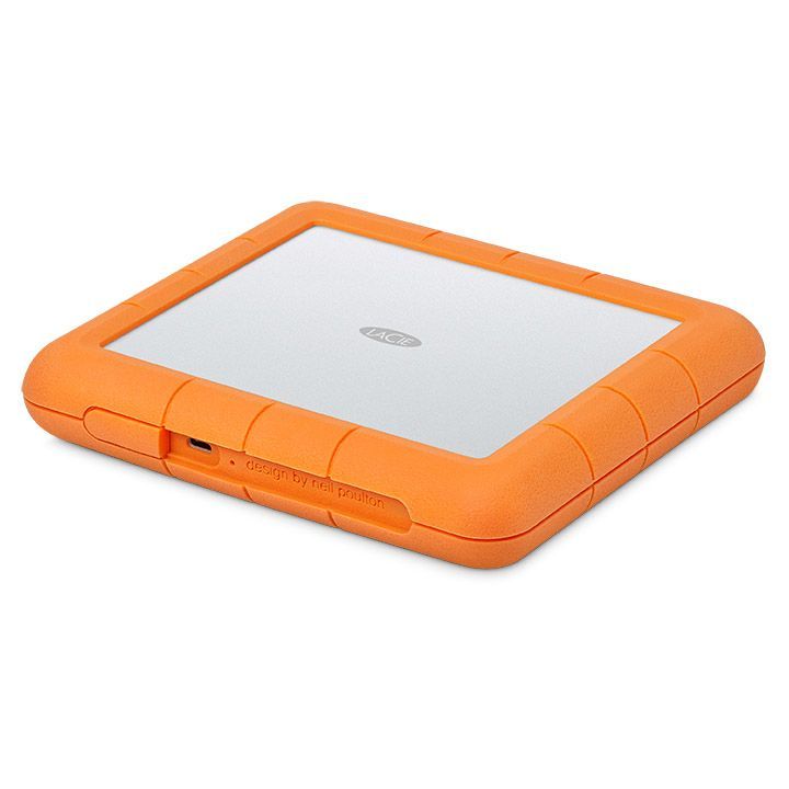 LaCie Rugged RAID Shuttle disco rigido esterno 8 TB 2.5" USB tipo-C 3.2 Gen 1 (3.1 Gen 1) Arancione [STHT8000800]