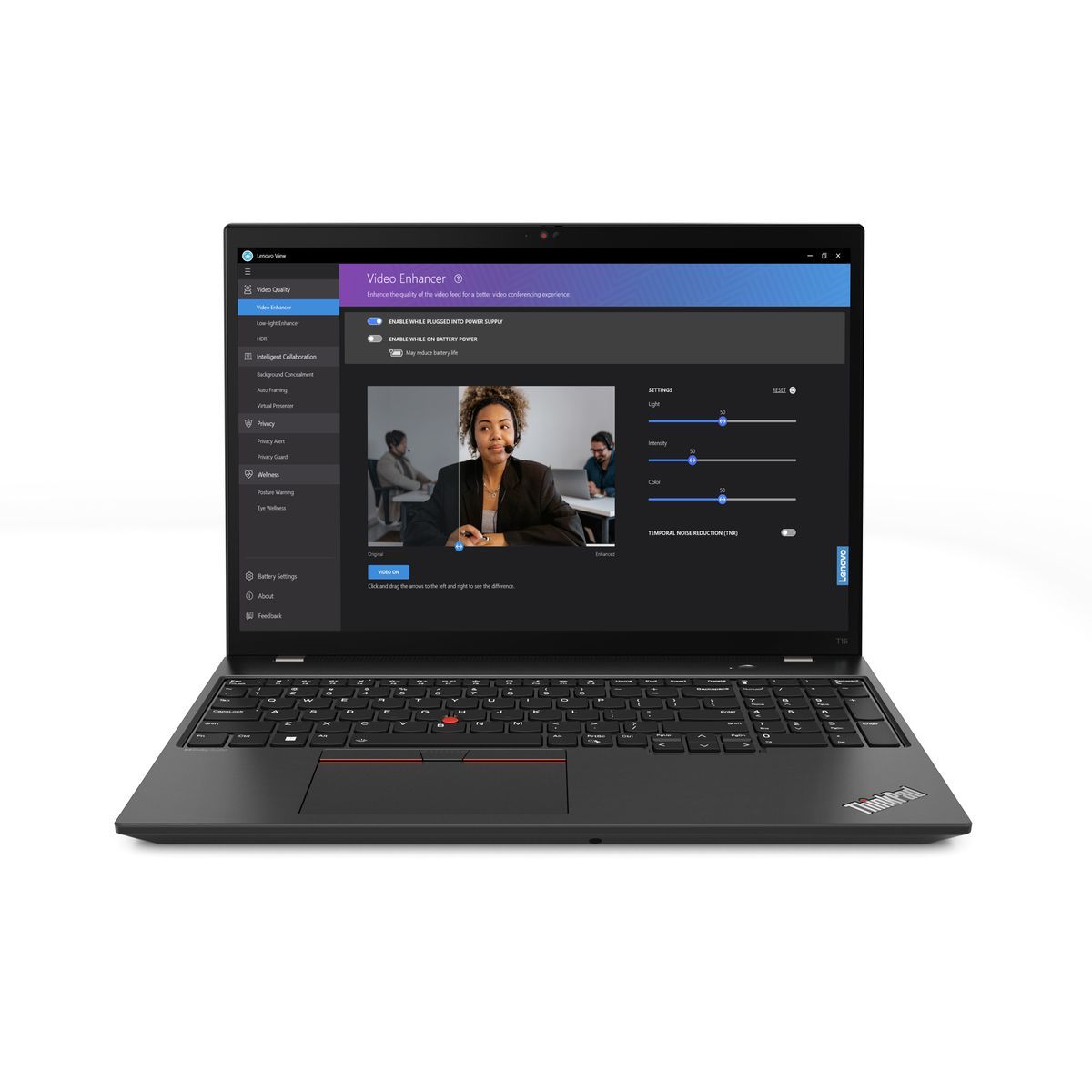 Lenovo ThinkPad T16 AMD Ryzen 7 PRO 7840U Computer portatile 40,6 cm (16") WUXGA 32 GB LPDDR5x-SDRAM 1 TB SSD Wi-Fi 6E (802.11ax) Windows 11 Pro Italiano Nero [21K7002JIX]