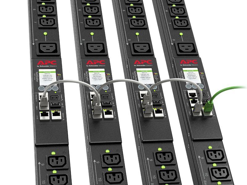 APC APDU9953 unità di distribuzione dell'energia (PDU) 24 presa(e) AC 0U Nero [APDU9953]