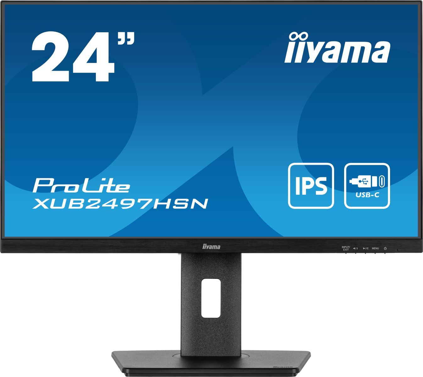 iiyama ProLite XUB2497HSN-B1 LED display 61 cm (24") 1920 x 1080 Pixel Full HD Nero [XUB2497HSN-B1]
